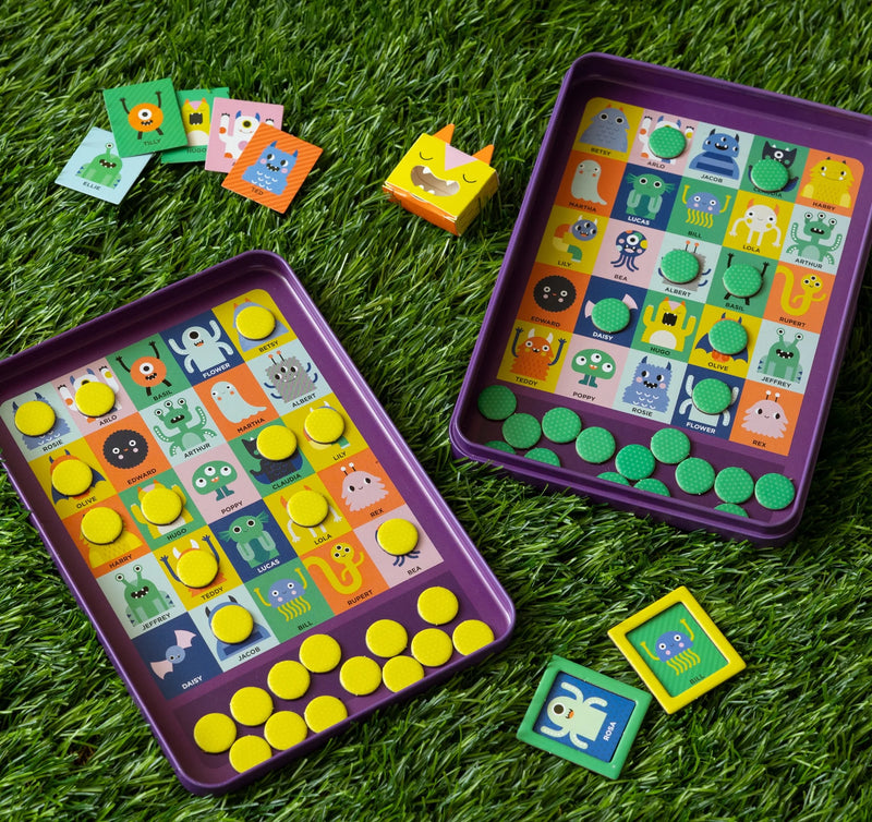 Petit Collage Who's That Monster Magnetic Travel Game