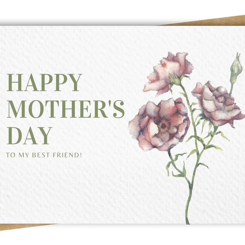 Paper Kuts  - Greeting Cards with Kraft Envelopes - Mother's Day