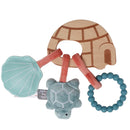 Little Big Friends Wooden Rattle Ocean