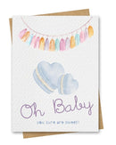 Paper Kuts  - Greeting Cards with Kraft Envelopes - Baby