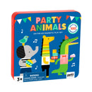 Petit Collage On The Go Magnetic Playset Party Animals