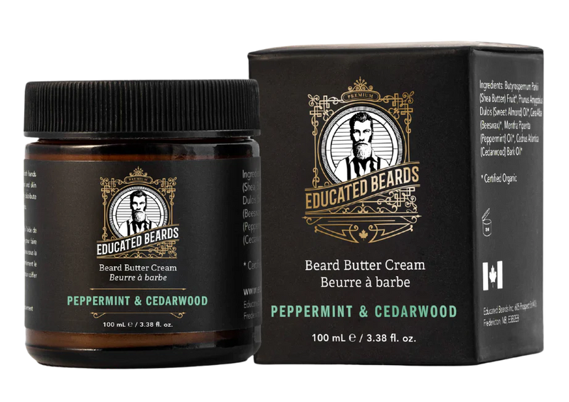 Educated Beards - Butter Cream - Peppermint Cedarwood