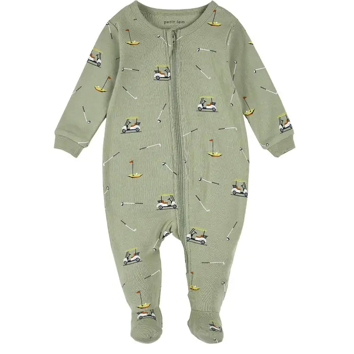 Petit Lem Golf Print Sleeper