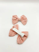 Aurelia & Co. Baby Cotton Pigtail Bows