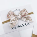 Aurelia & Co. Cotton Baby Bow Headbands Infant/Newborn