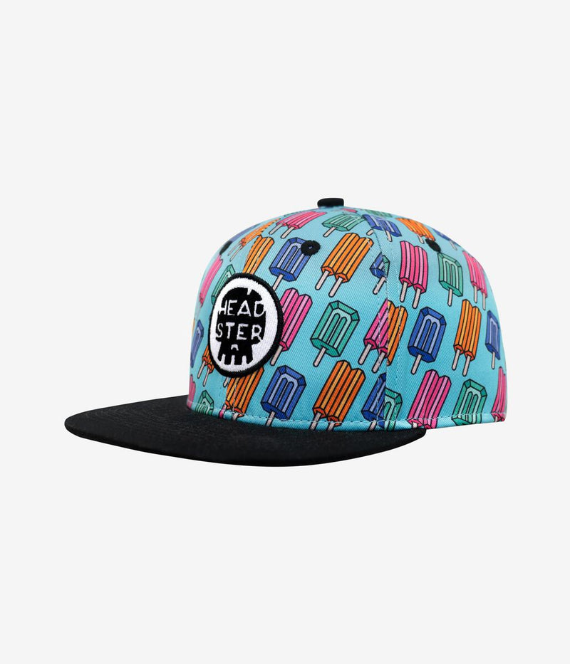 Headster Hats -  Pop Neon  Blue Snapback