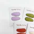 Aurelia & Co. Mini Baby Fabric Hair Barrettes