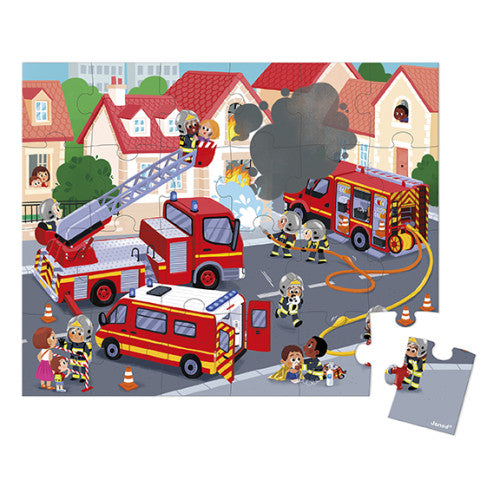 Janod - Firemen 24 Piece Puzzle