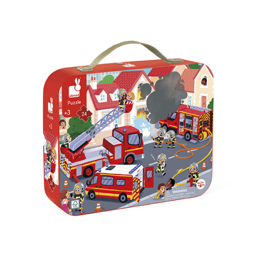 Janod - Firemen 24 Piece Puzzle