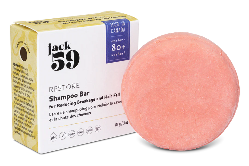 Jack 59 - Restore Shampoo Bar (Reducing Breakage/Hair Fall/Scalp Issues)