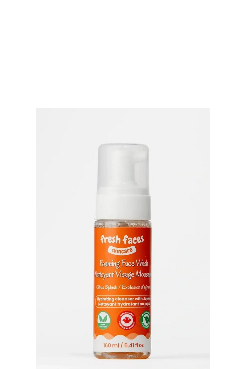 Fresh Faces Kids Skincare Foaming Wash Citrus Splash