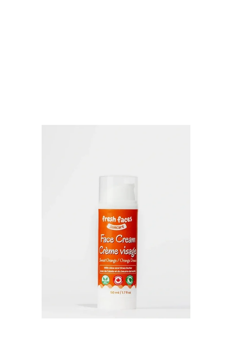 Fresh Faces Kids Skincare Face Cream Citrus Splash