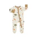 Belan J - Footed Zipper Sleeper Safari