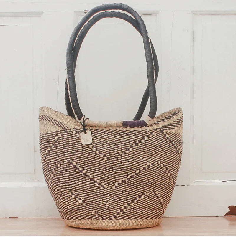 Big Blue Moma - Shoulder Shopper - Natural Palette