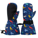 Jan & Jul - Waterproof Mittens - Space Dinos - FINAL SALE