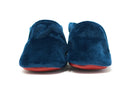 Little Grapefruit Baby Shoes Storm Blue Velvet
