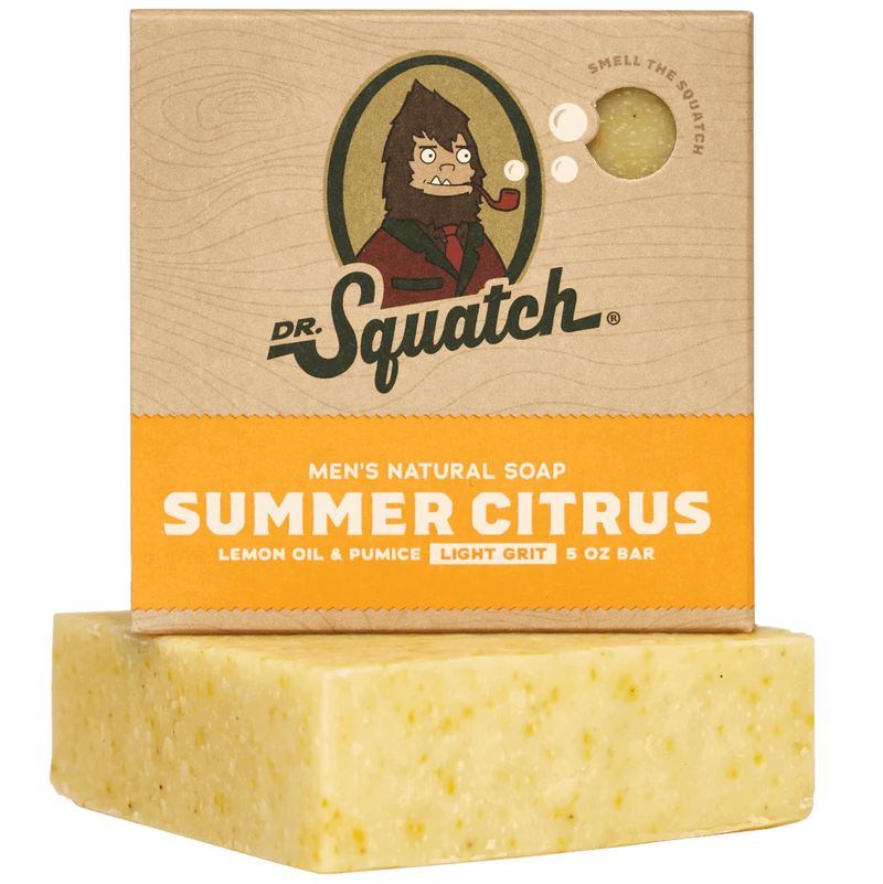 Dr. Squatch Natural Soap Bar - Summer Citrus