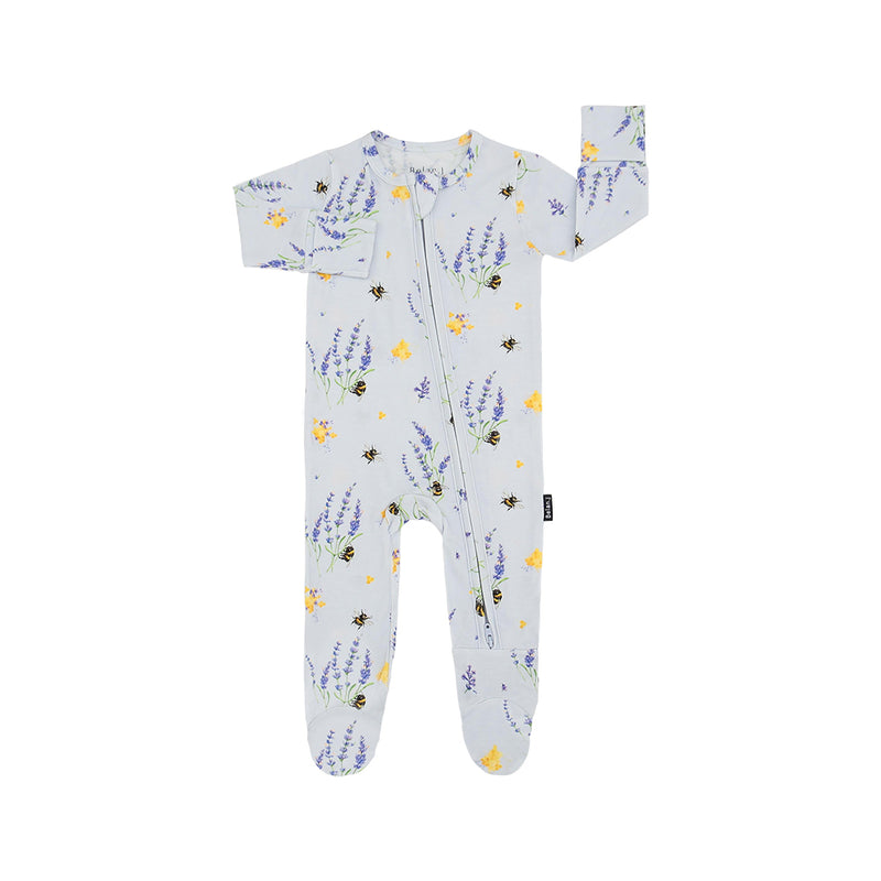 Belan J - Footed Zipper Sleeper Sweet B