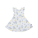 Belan J Ruffled Sleeve Twirl Dress Sweet B FINAL SALE