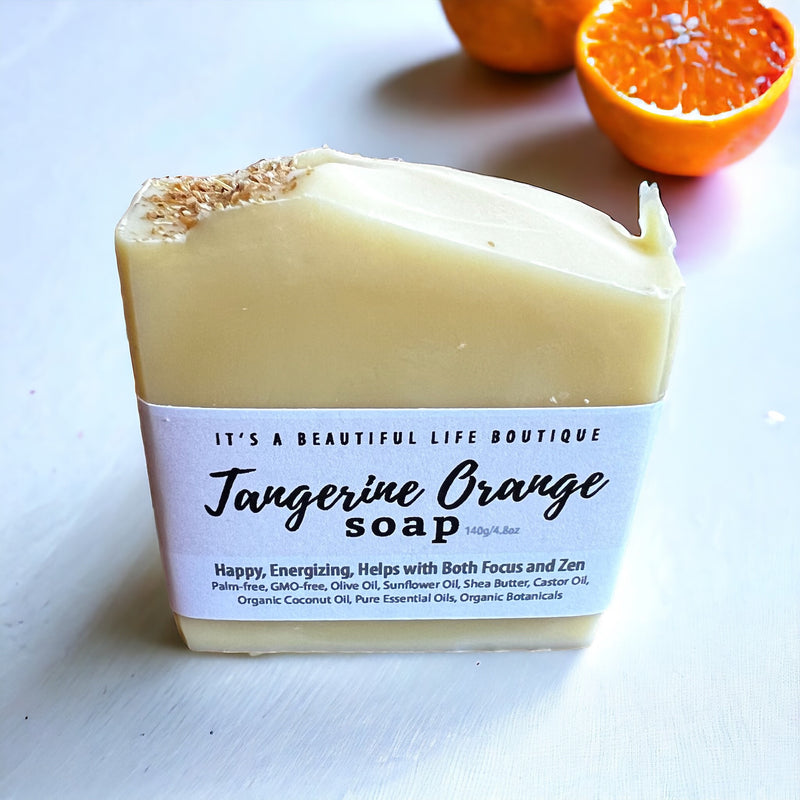 It's A Beautiful Life Boutique Bar Soap - Tangerine Orange