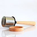 Ch'a Tea Infuser with Wood Handle