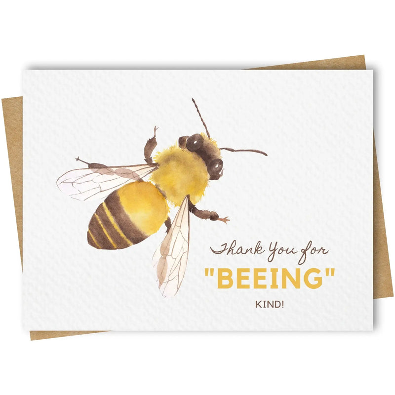 Paper Kuts  - Greeting Cards with Kraft Envelopes - Thank you