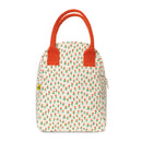 Fluf - Organic Cotton Zippered Lunch Pail  - Tiny Roses