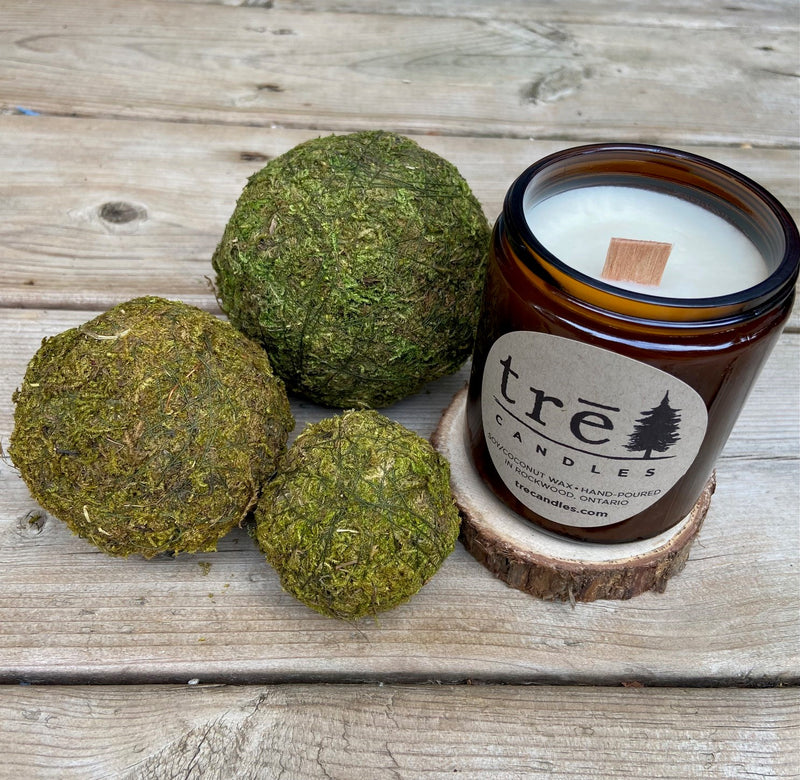 Tre Candles - Soy & Coconut Wax Candles -  Green Tea & Pear