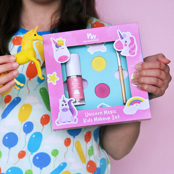 No Nasties Unicorn Magic Kids Makeup Set