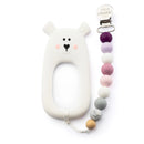Little Cheeks Teether & Clip Bear