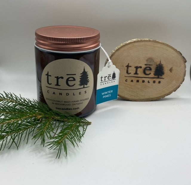 Tre Candles - Soy & Coconut Wax Candles - Winter Pines