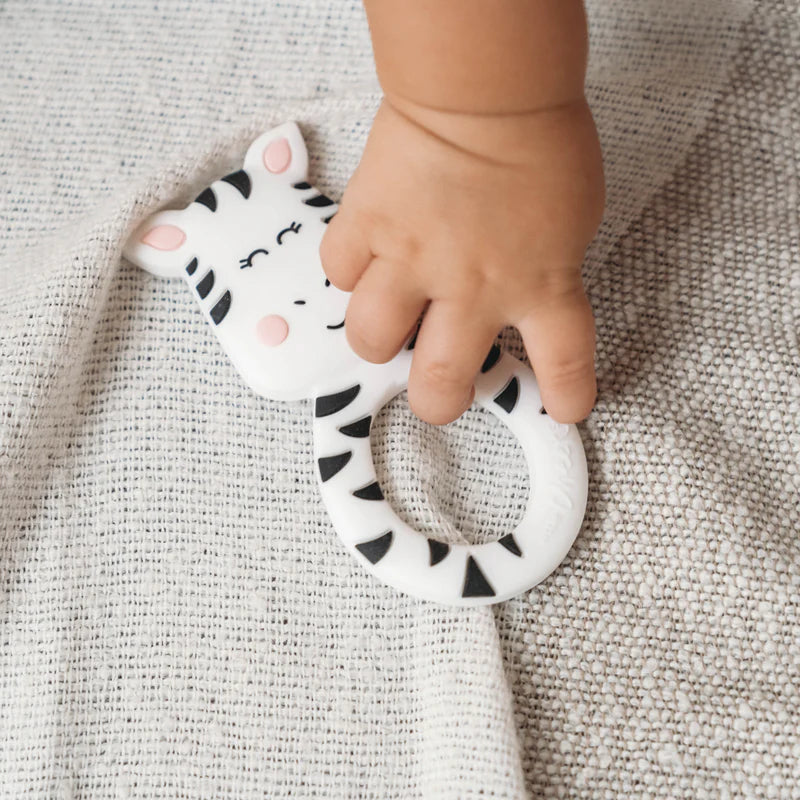 Little Cheeks Little Cheeks Teether Zebra