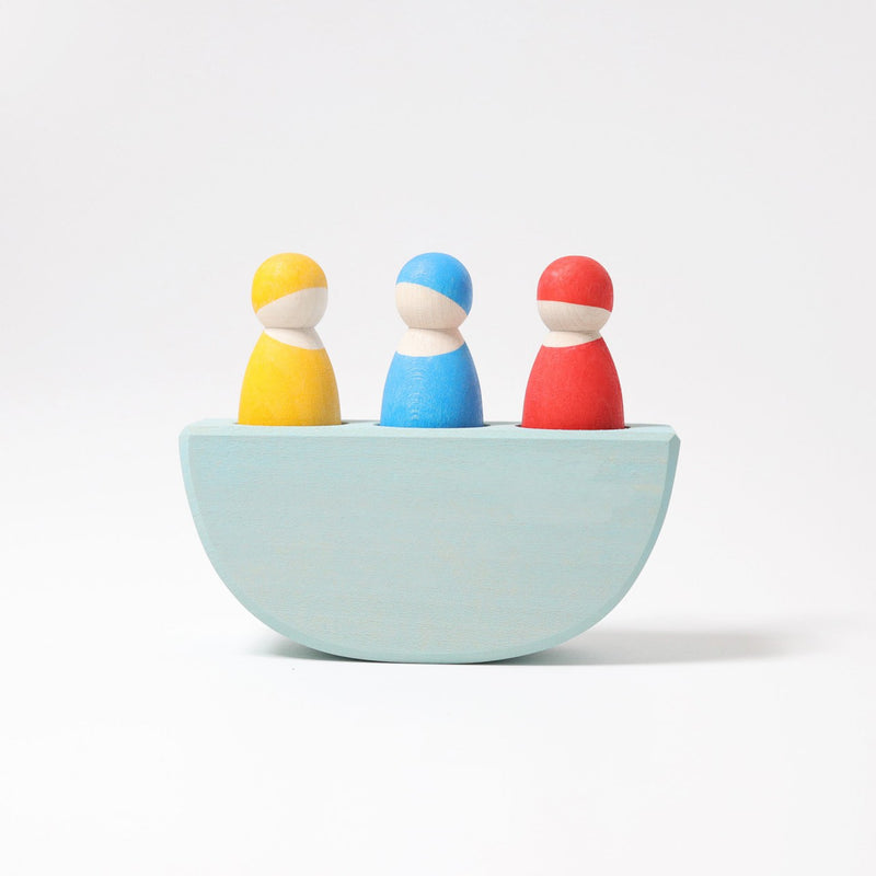 Grimm's - 3 Figures in a Boat Coloured