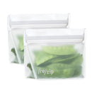 (re)zip - 1 Cup Leakproof, Reusable Storage Bags - 2 Pack