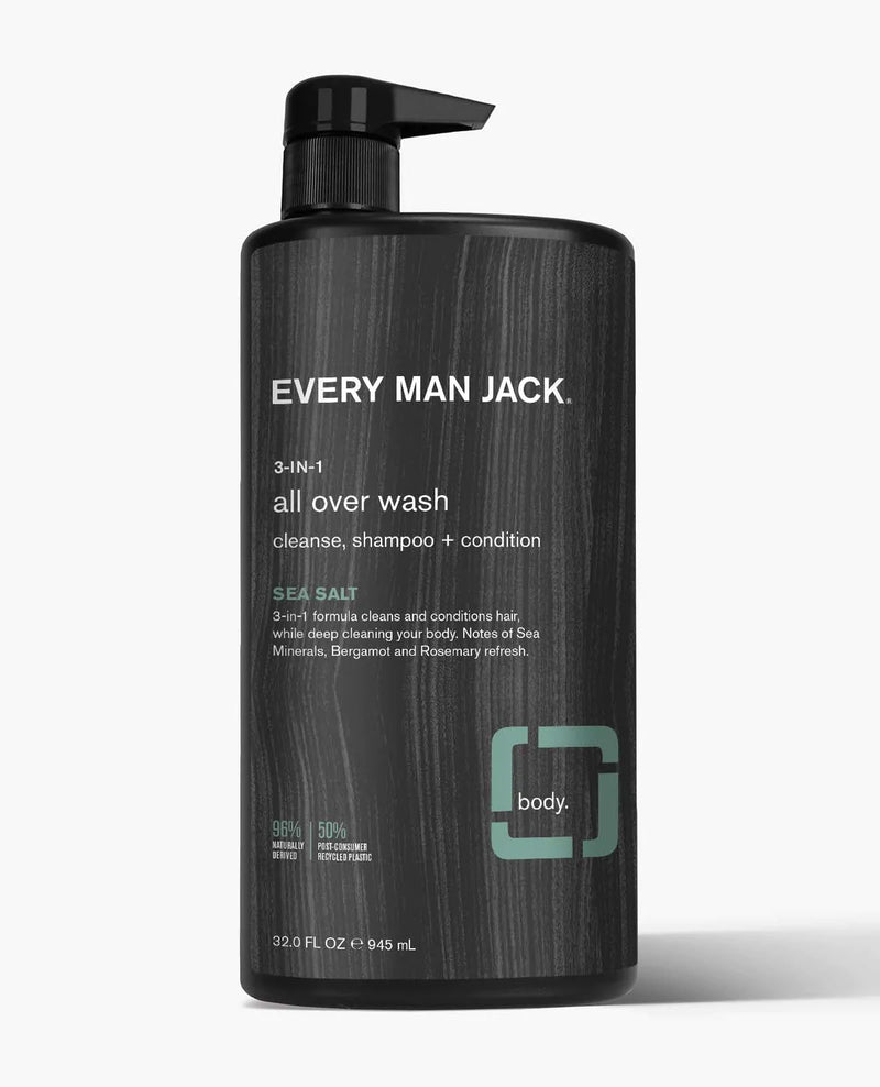 Every Man Jack - Sea Salt 3-in-1 All Over Wash