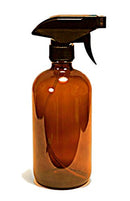 Amber Glass Spray Bottles (16 oz)