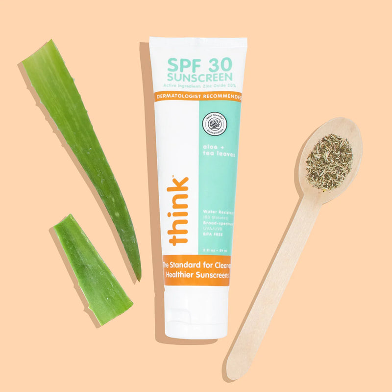 Thinksport Mineral Based Sunscreen SPF 30 Aloe & Tea Leaves
