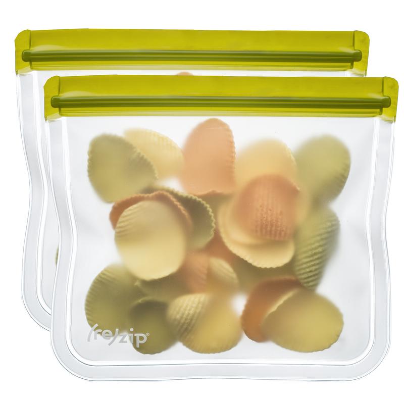 (re)zip - 2 Pack Reusable, Leakproof Storage Bags
