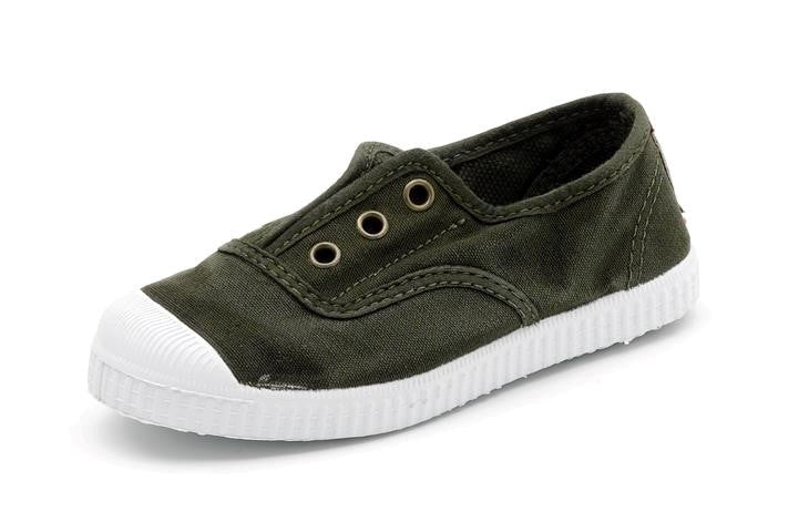 Cienta - Children's Slip On Shoes - Khaki