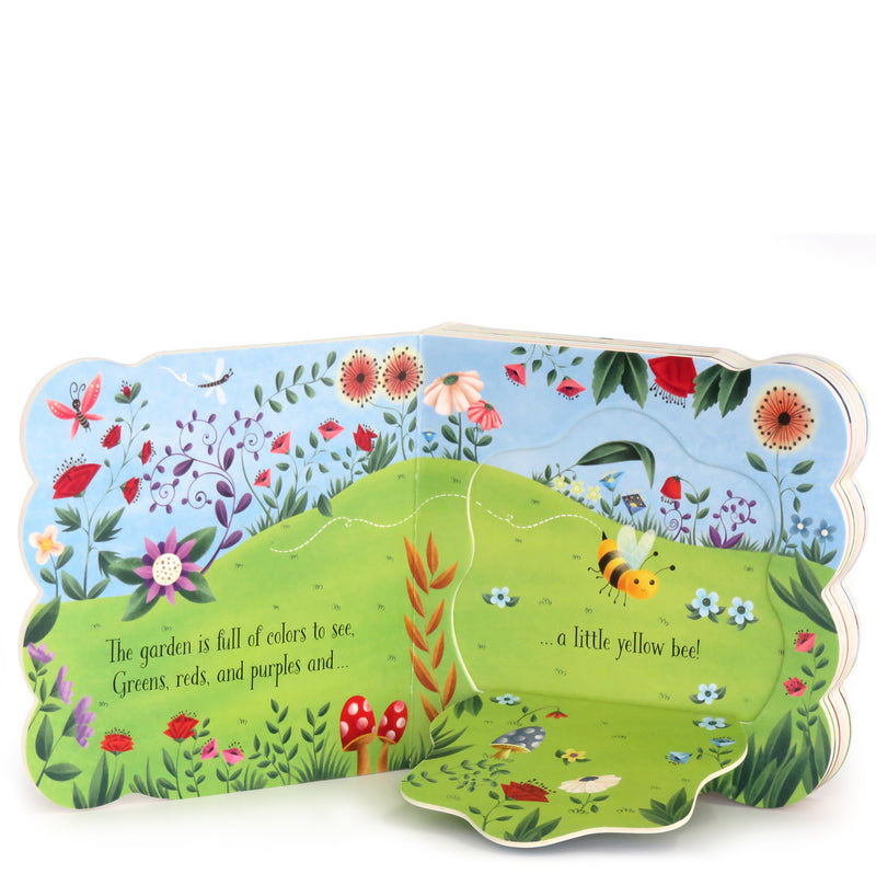 Little Yellow Bee: Chunky Lift A Flap Board Book - By Ginger Swift