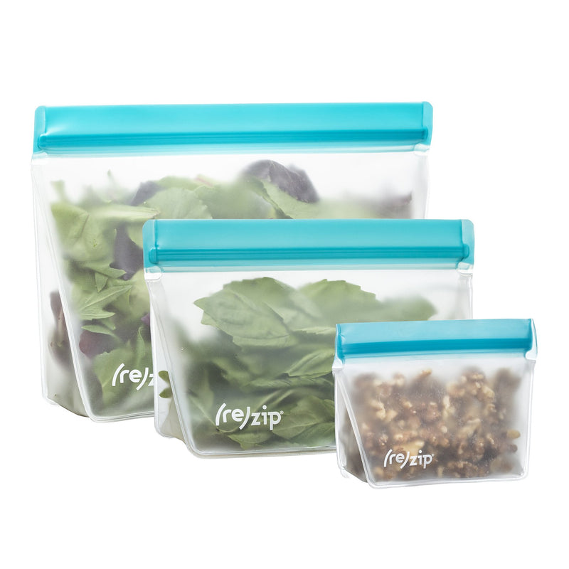 (re)zip - 3 Pack Reusable Stand Up Storage Bags