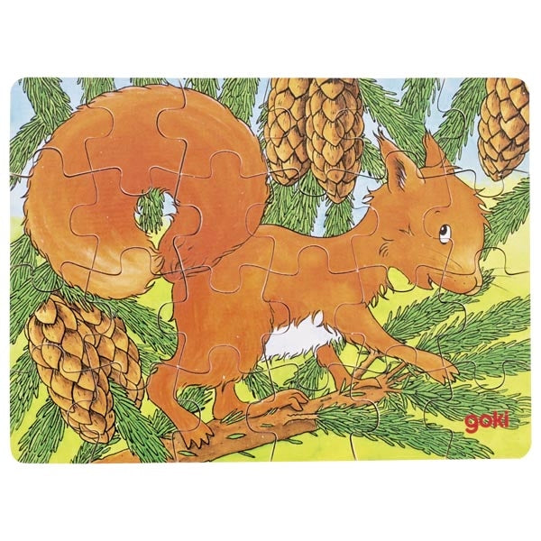 Goki - Mini Puzzles Forest Animals