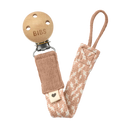 BIBS - Pacifier Clip - Blush / Ivory