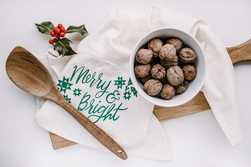 Your Green Kitchen -  Tea Towel Merry & Bright