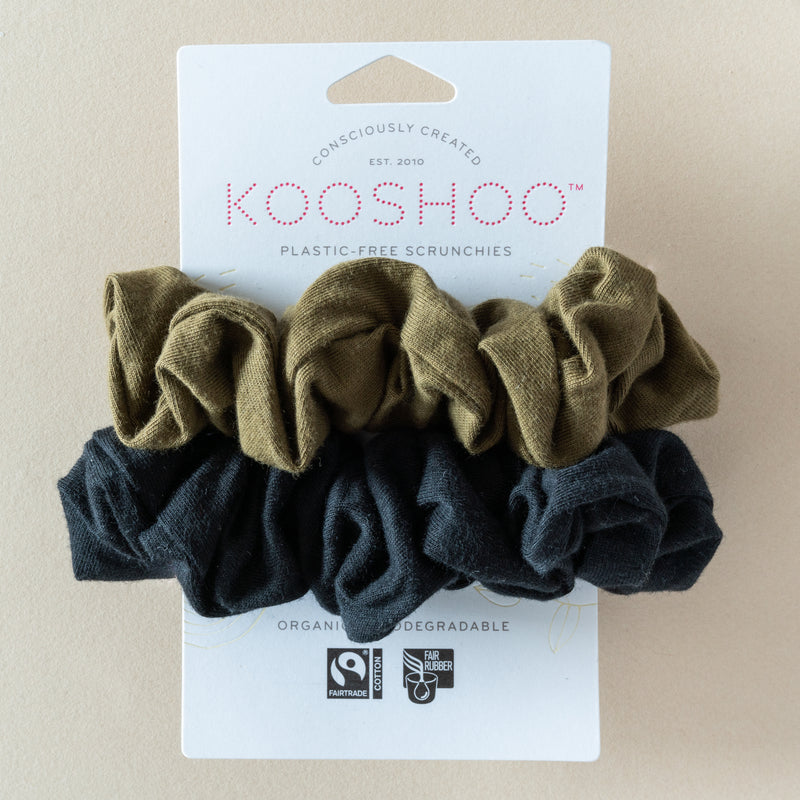 Kooshoo Plastic-Free Scrunchies - FINAL SALE