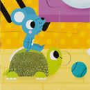 Janod -  Pets 20 Piece Tactile Puzzle