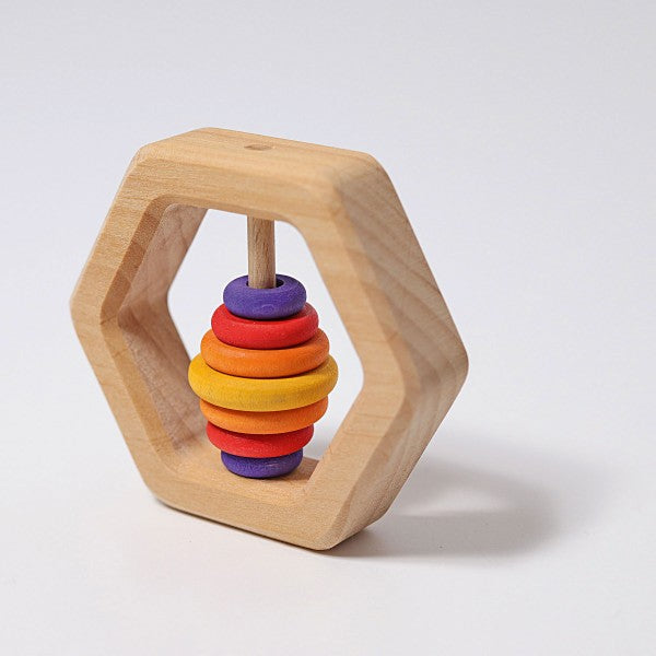 Grimm's - Rattle Hexagon FINAL SALE
