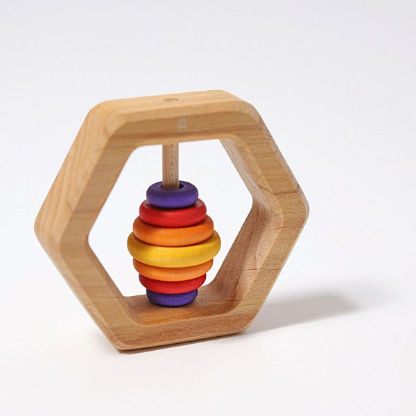 Grimm's - Rattle Hexagon FINAL SALE