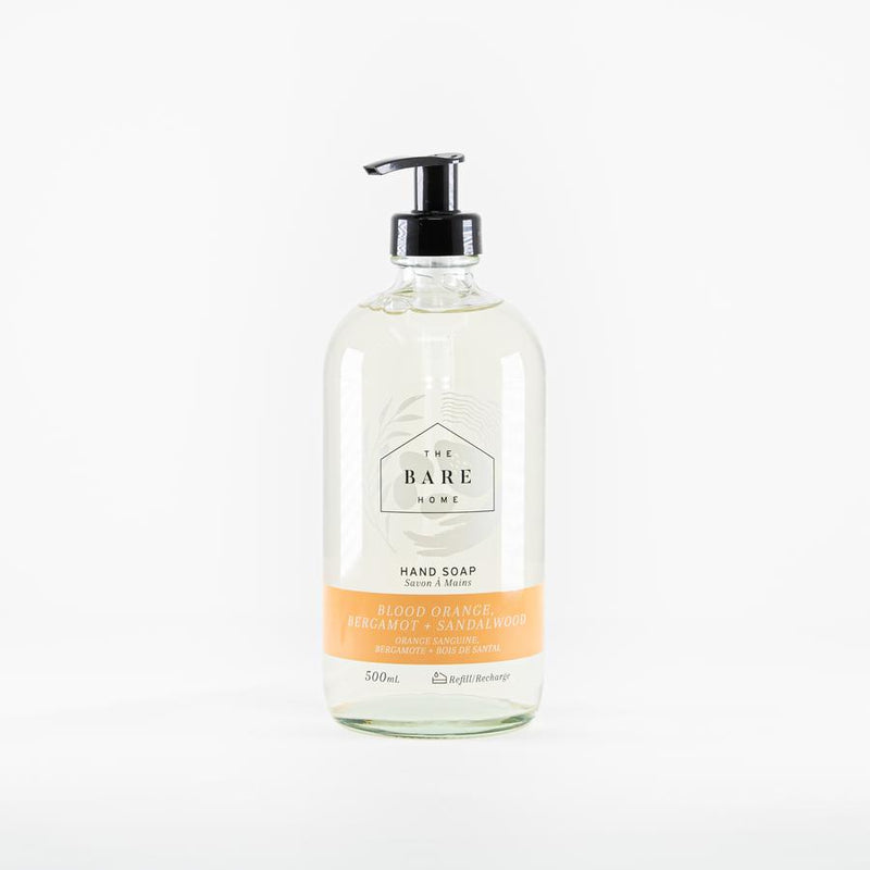 The Bare Home Blood Orange, Bergamot & Sandalwood Hand Soap (500 ml)
