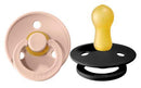 Bibs Pacifier - 2 Pack - Blush / Black